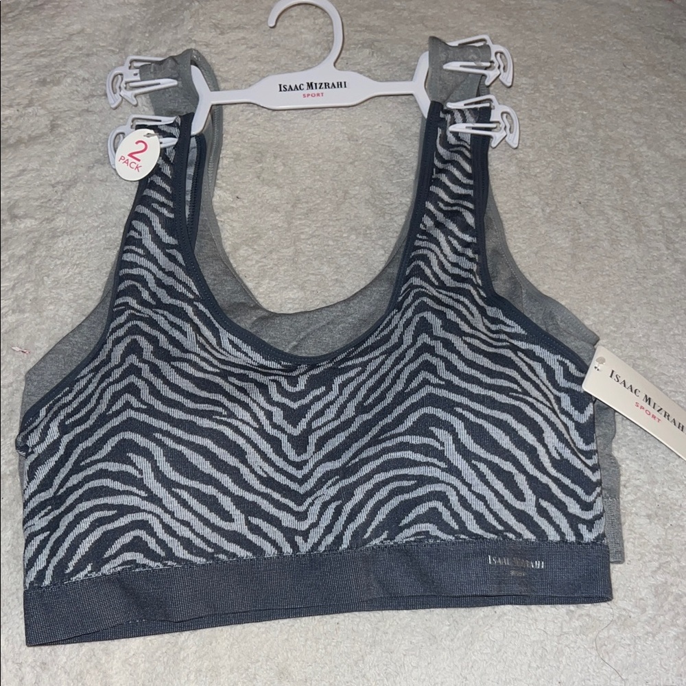 ISAAC MIZRAHI Sport 2Sports Bras NWT